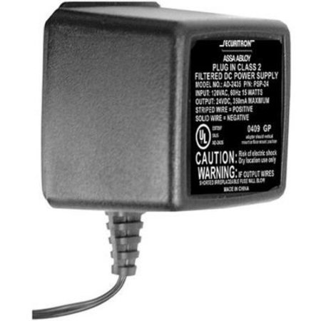 Alarm Controls 24 Volt 1.5 Amp. Plug-In Filtered Regulated DC Power Supply PSP-24